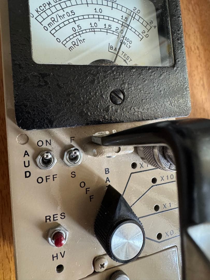 Ludlum Model 3 Survey Meter(本体のみ)