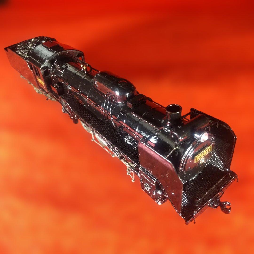 D51，動作確認済み、蒸気機関車、HOゲージ