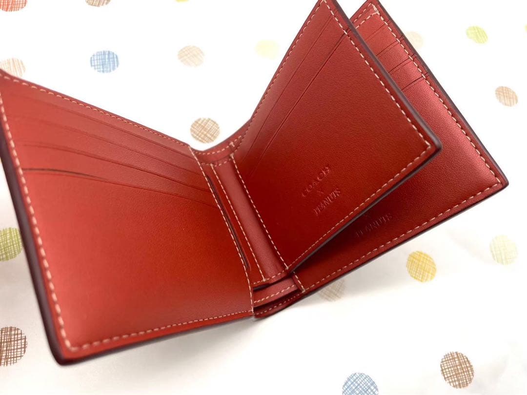 ★新品未使用★ COACH コーチ Lジップ カード ケーススヌーピー　財布