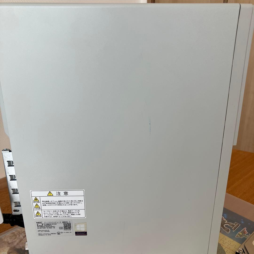 NEC デスクトップパソコン　i5-8400/メモリ8g/SSD新品256