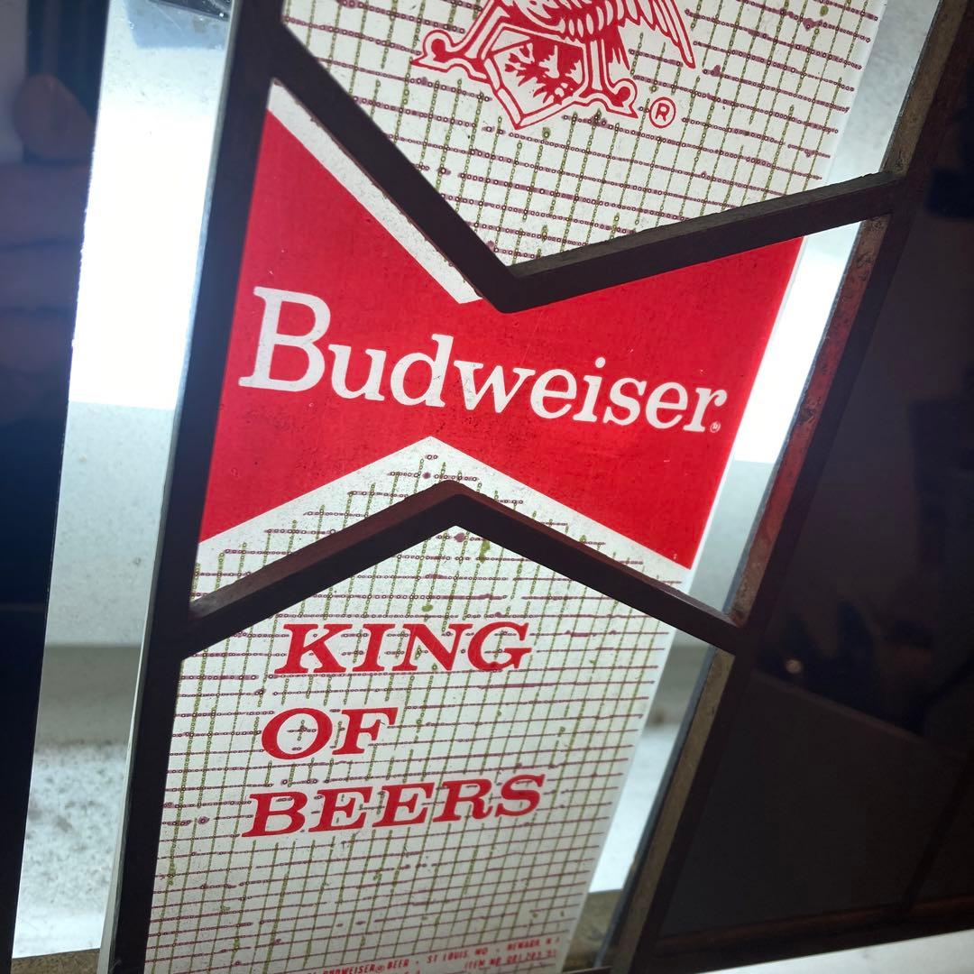 バドワイザー　ライトサイン　ヴィンテージ