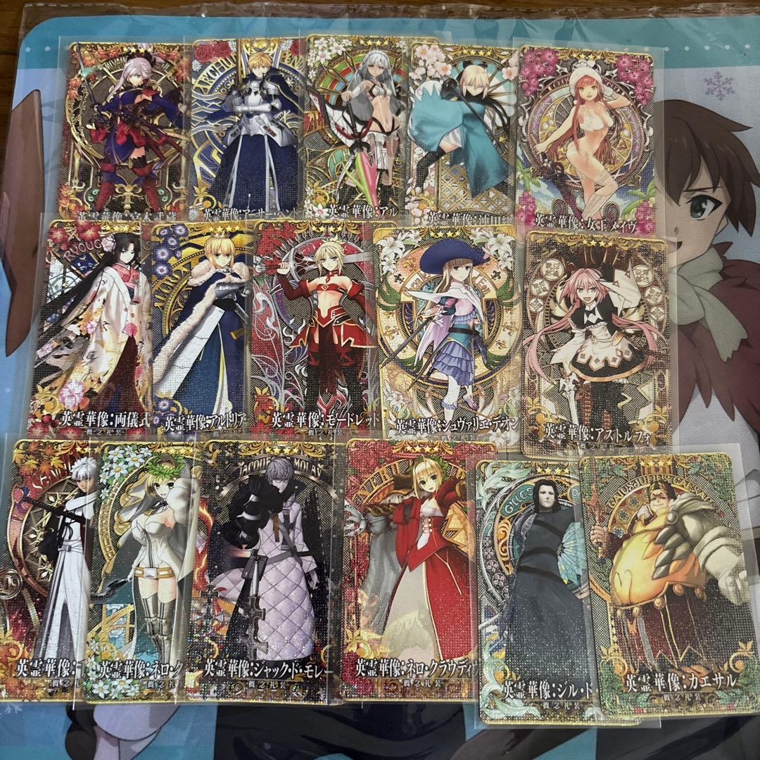 fgoアーケード 英霊華像　第三段階　コンプリート　106枚　フェイタル