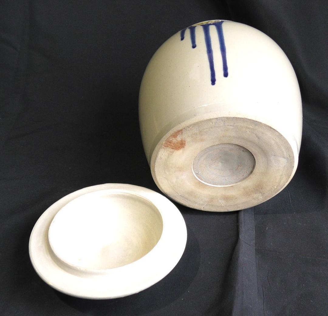 壺　瓶　日本骨董品　漬物瓶　味噌瓶　塩瓶　オブジェ　置物