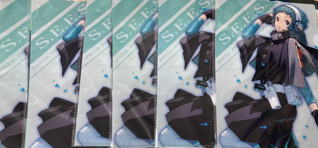 ペルソナ３　リロード　クリアファイル、クリアポスターセット