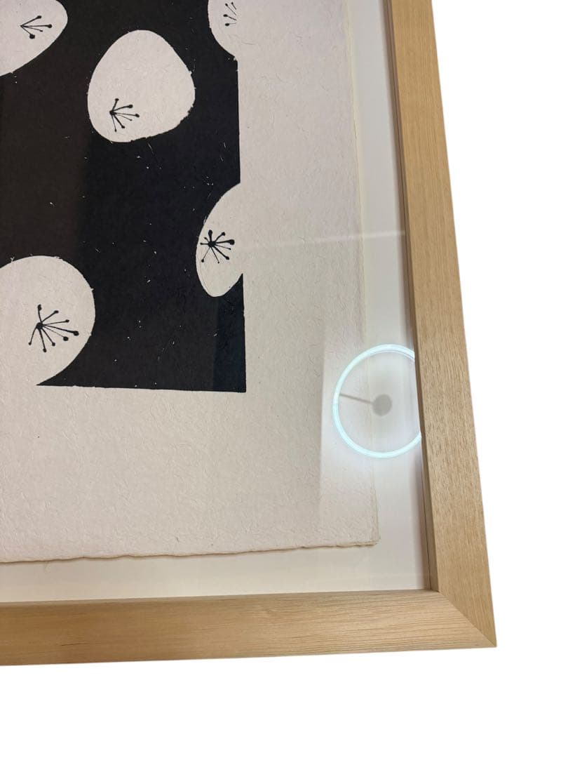 【真作】額装済 SATO ASAMI サトウアサミ ジクレー 版画 black大