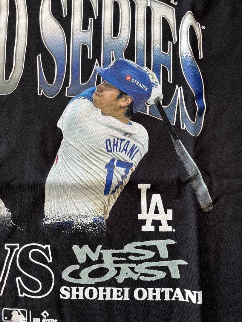 【現地購入・限定デザイン】“激レアWS記念”大谷&ジャッジ新品TシャツLサイズ