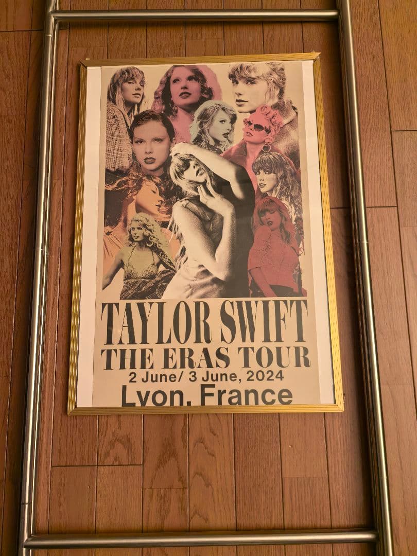 Taylor Swift The Eras Tour Poster Lyon,②