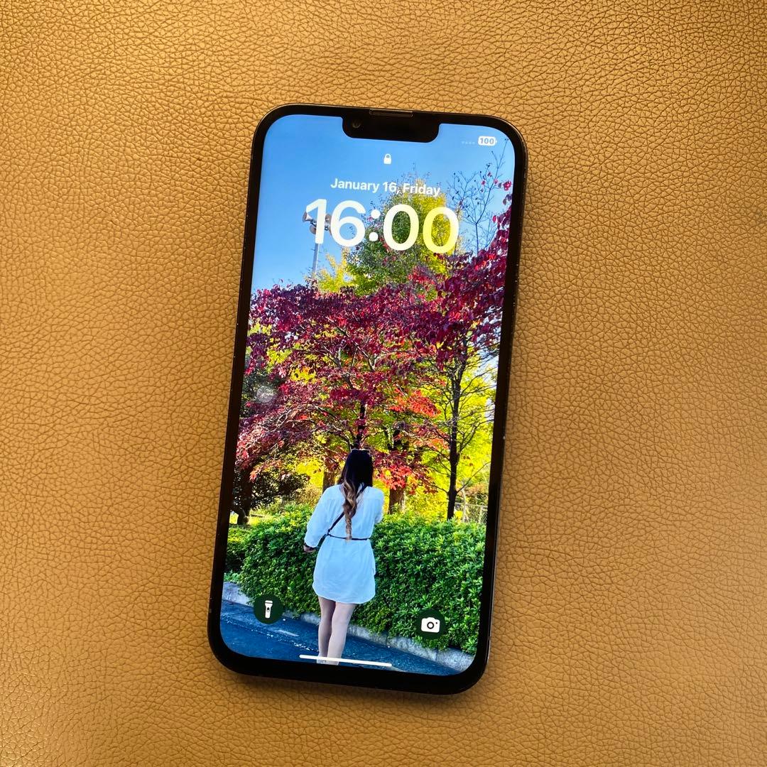 Apple iPhone 13 pro max 美しい品 ブルー 本体