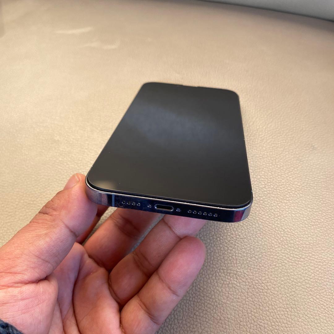 Apple iPhone 13 pro max 美しい品 ブルー 本体