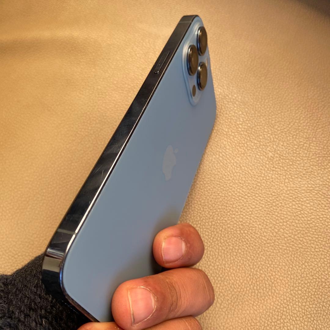 Apple iPhone 13 pro max 美しい品 ブルー 本体