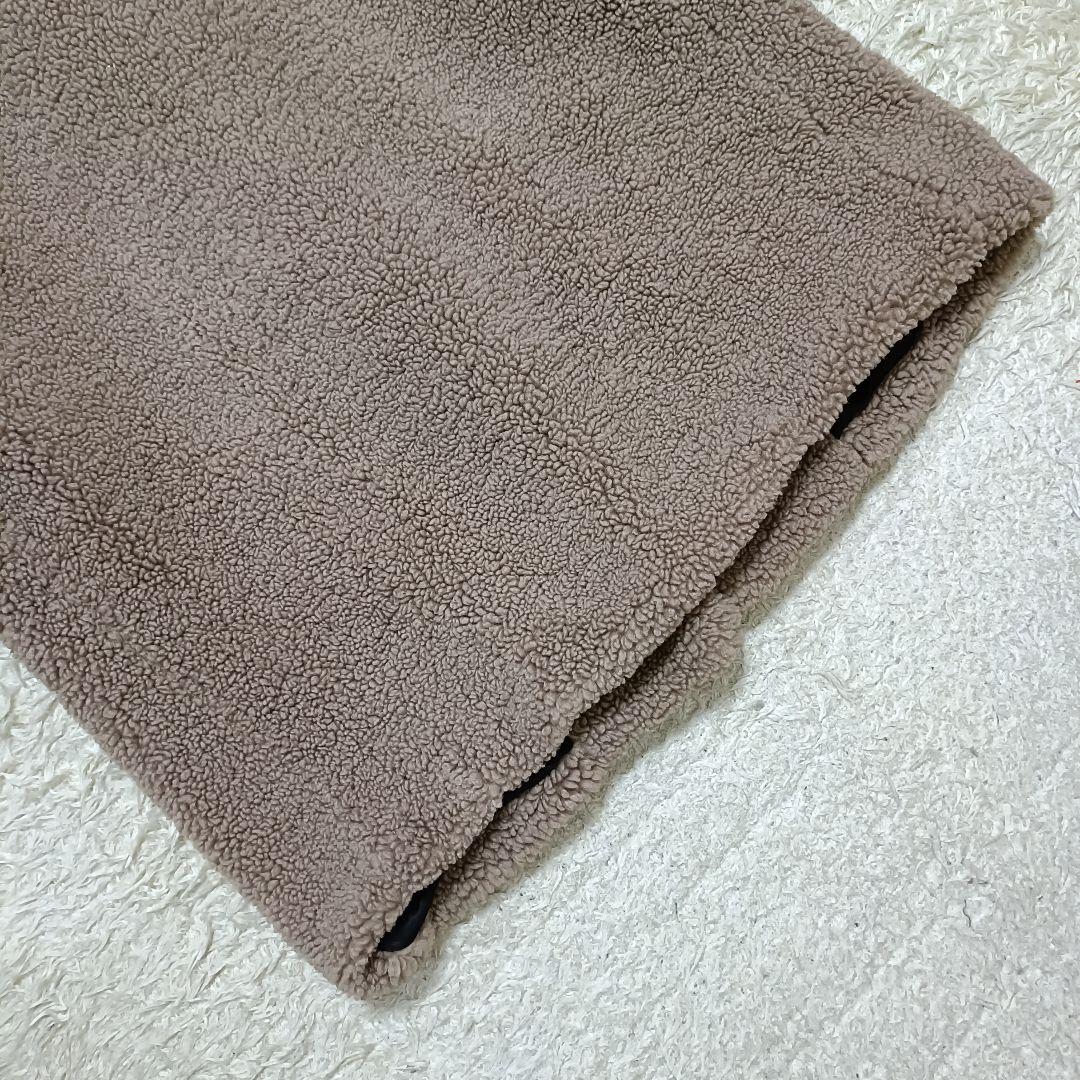 【美品】ZARA ザラ テディベア ボア チェスターコート 女優襟 ロング丈