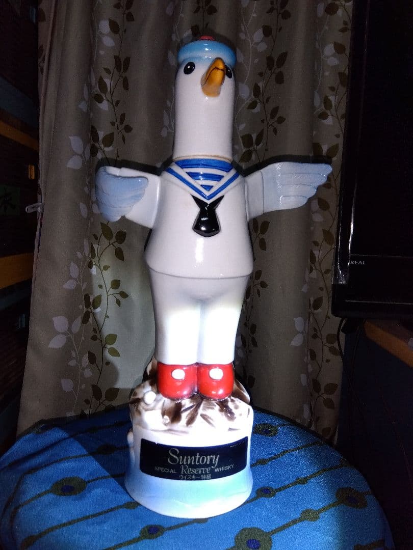 超希少 1984年サントリーオープンゴルフ記念陶器ボトルウイスキー特級表示