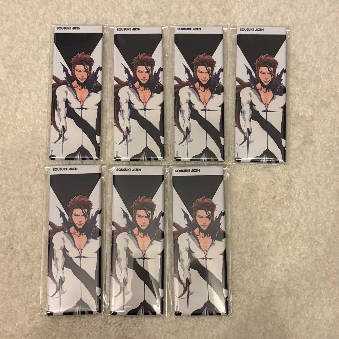 BLEACH 絵札缶バッジ 藍染