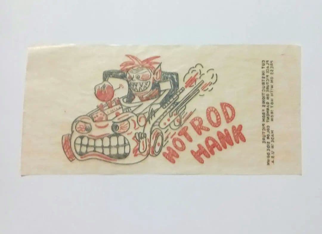 hot rod ビンテージ転写紙 アイロンプリント モンスター 40s 50s