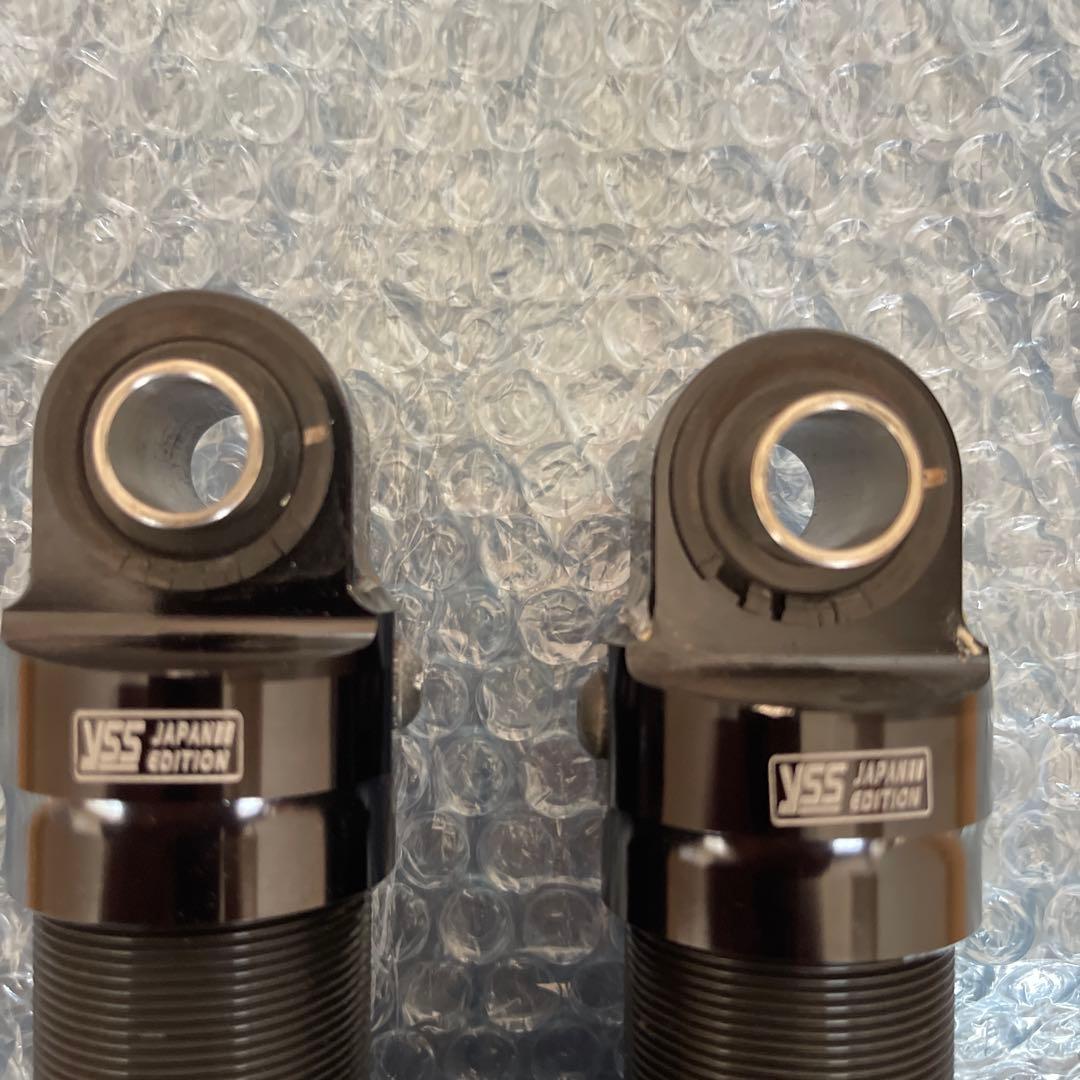 ハーレー　ダイナ　ブラックサスペンションショック 2本セット