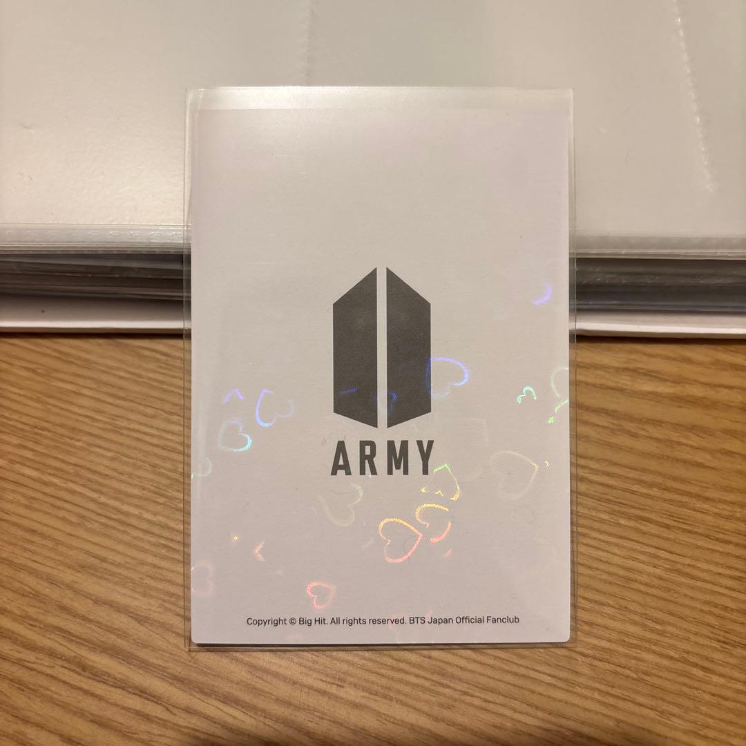 BTS JUNGKOOK グク　FC継続特典　トレカ