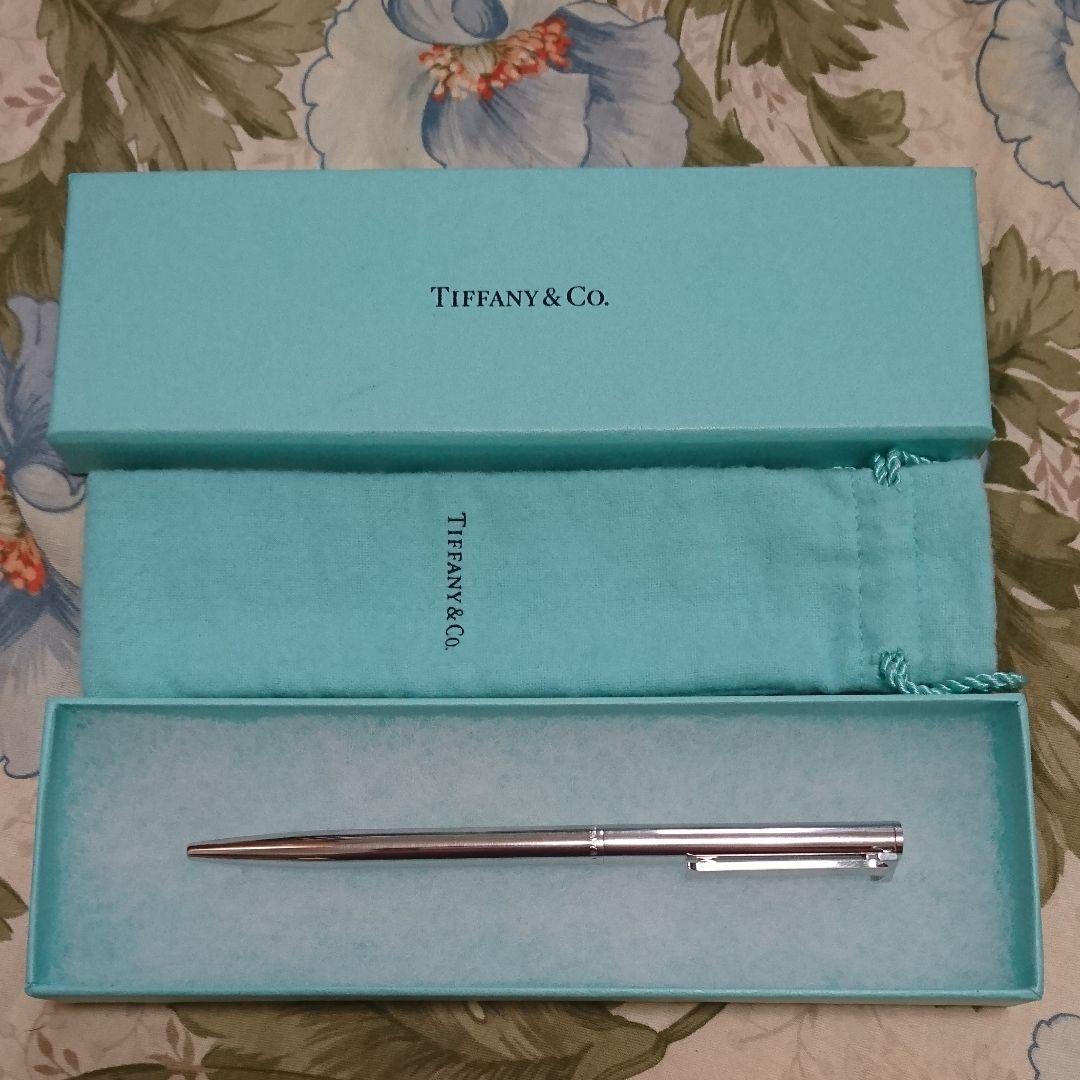 クラシック ティファニー ティー クリップボールペン 未使用 箱やや汚れ有り