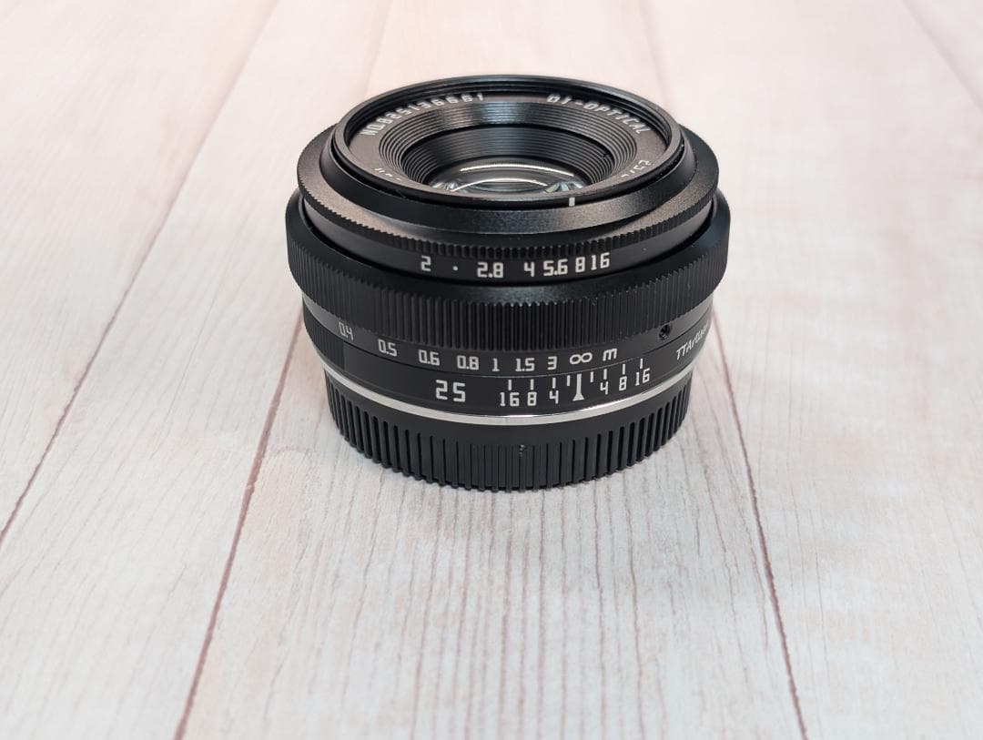 【美品】TTArtisan 25mm f/2 C マイクロフォーサーズ レンズ