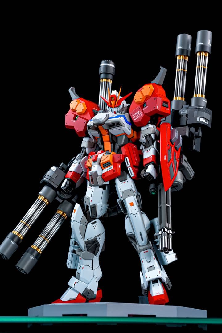 カ*ン様 MG エクスインパルス全塗装完成品（ヘビーアームズイメージ）