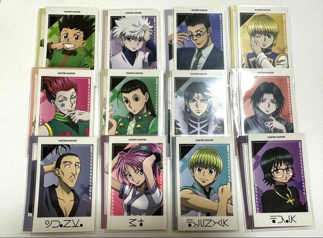 HUNTER x HUNTER ハンターハンター フォトカード コンプリート
