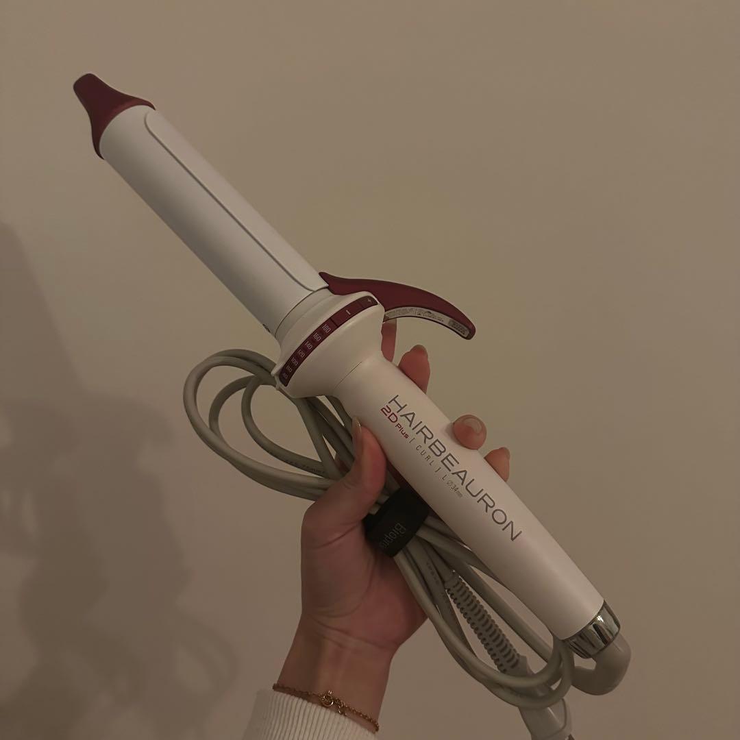 ヘアビューロン リュミエリーナ カール2DPlus 34mm L カールアイロン