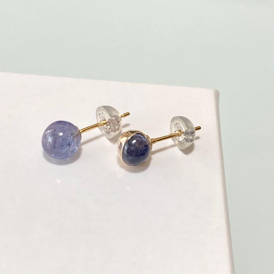 UNITED ARROWS別注 PREEK ブルーゾイサイト ピアス