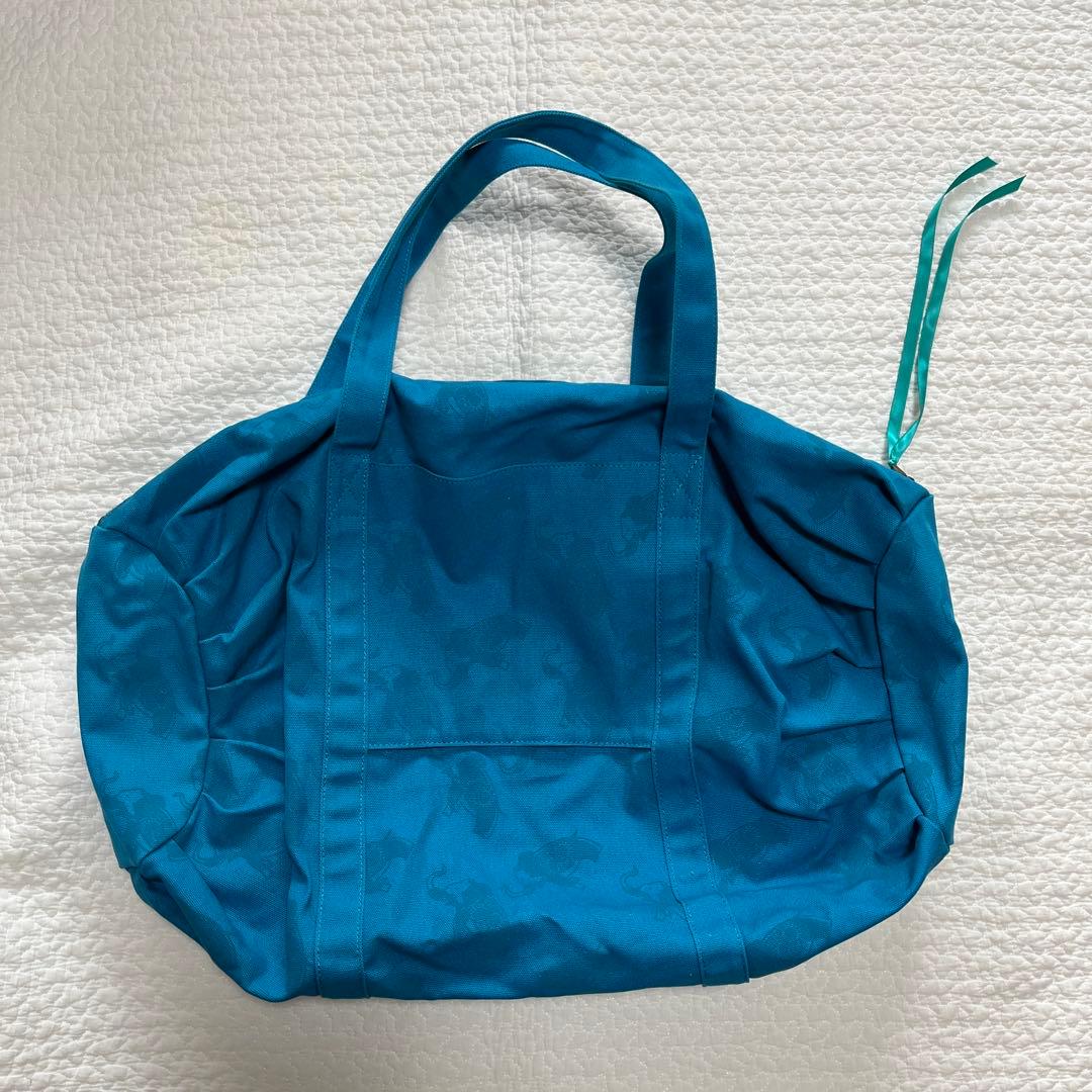 Cocco トラベル バッグ ターコイズブルー