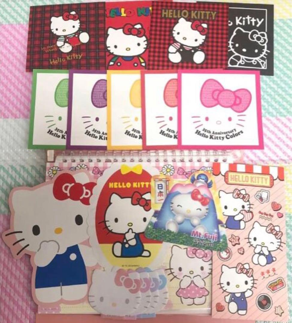 サンリオ おすそわけファイル メモ帳 レターセット キティ キキララ マイメロ