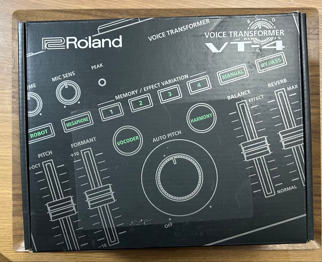 【ほぼ新品】Roland VT-4 ボイストランスフォーマー