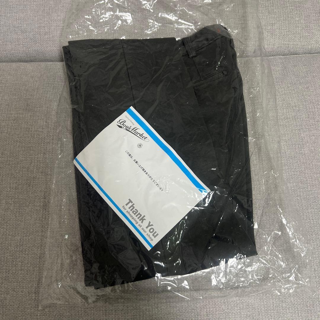 ボーイズマーケット別注le meilleur チャコールグレートラウザーズ