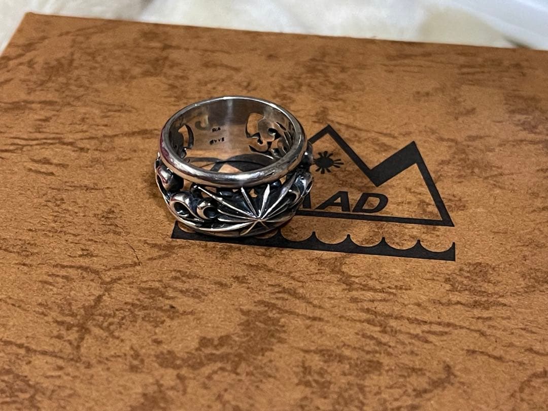 『極美品』SAAD シルバーバングル・リングセット