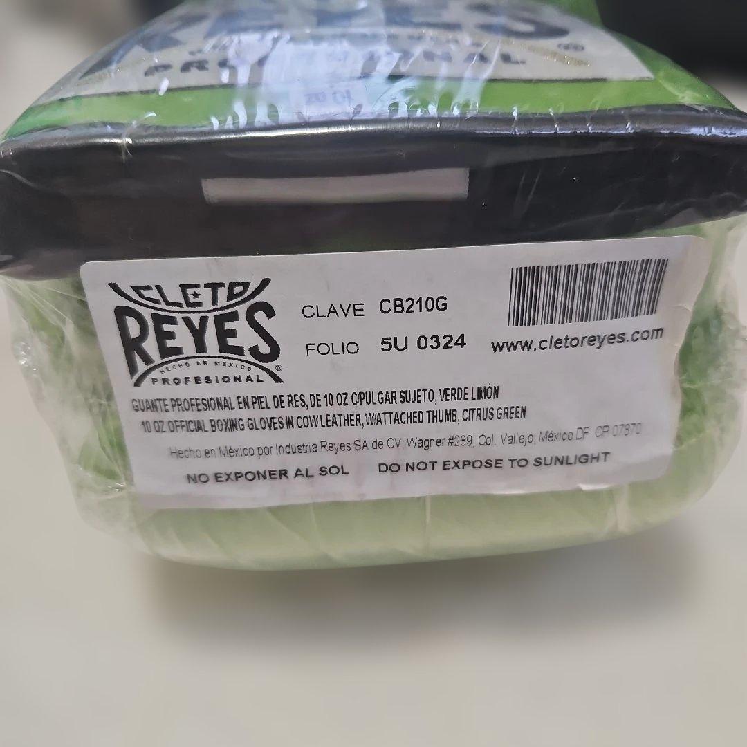 クリスマスセール【新品】REYES レイジェス グローブ 紐式10oz グリーン