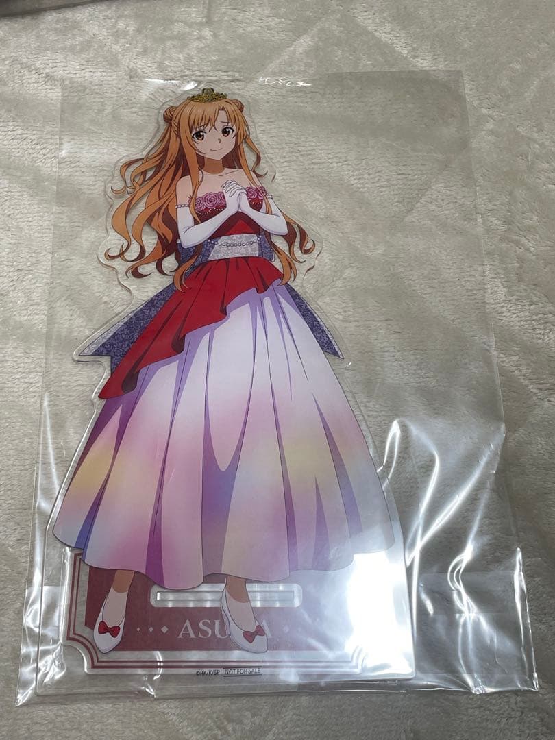 ソードアート・オンライン SAO アスナ 特大アクリルフィギュア プリンセス