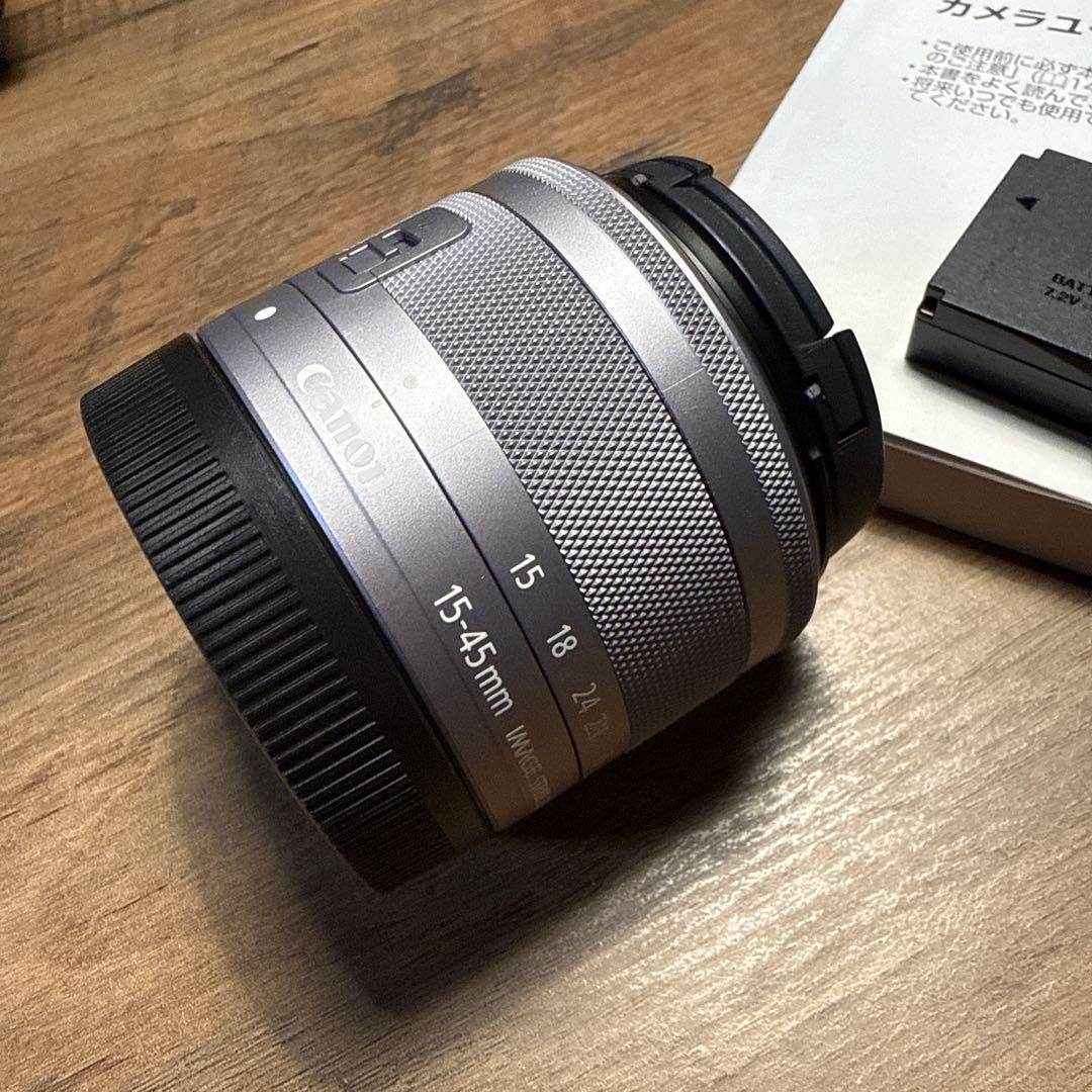 Canon EOS M10 ホワイト ミラーレス一眼レフカメラ