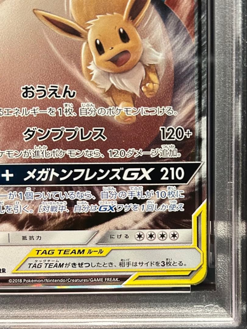 イーブイ&カビゴンGX PSA10 EEVEE&SNORLAX TAG BOLT