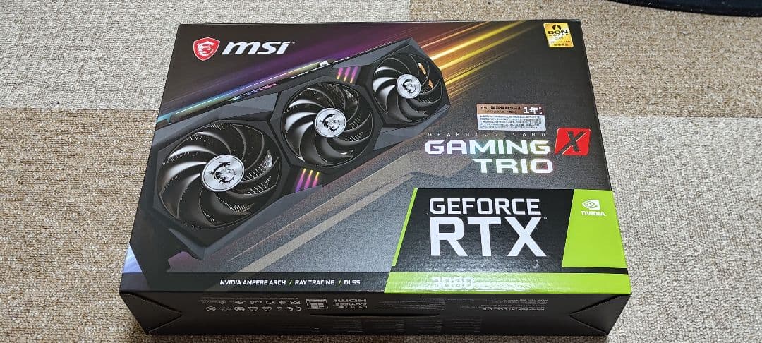 グラフィックボード・グラボ・ビデオカード MSI GeForce RTX 3090 Gaming X Trio
