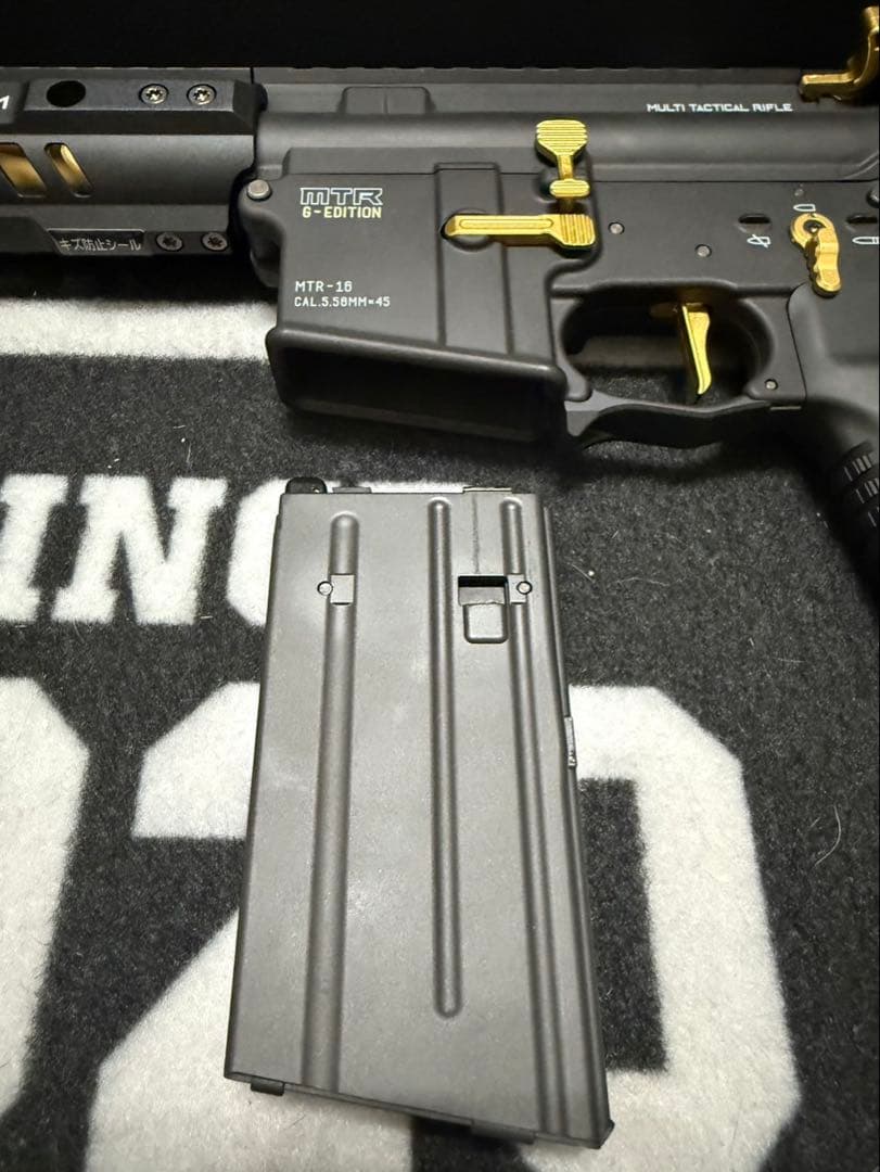 MTR16 ガスガン 黒・金　ゴールドエディション　Gエディション極美品