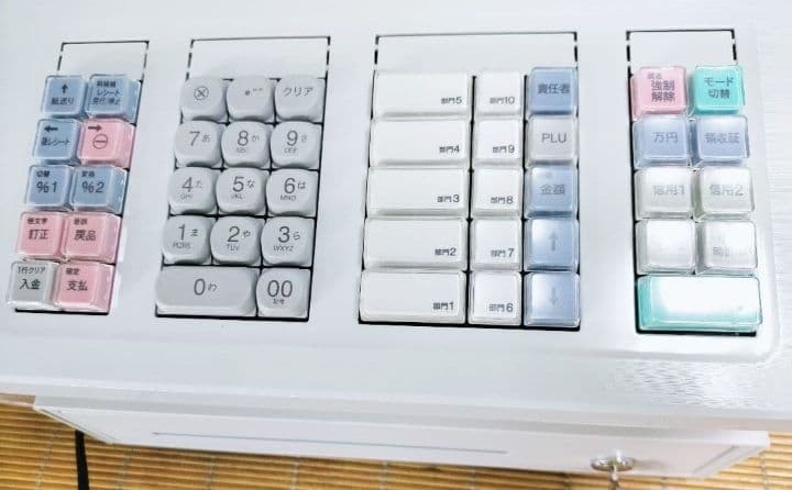 シャープレジスター　XE-A207　PC連携売上管理設定無料　336880