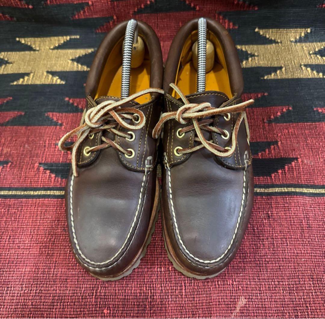 ティンバーランド モカシンシューズ・スリーアイ