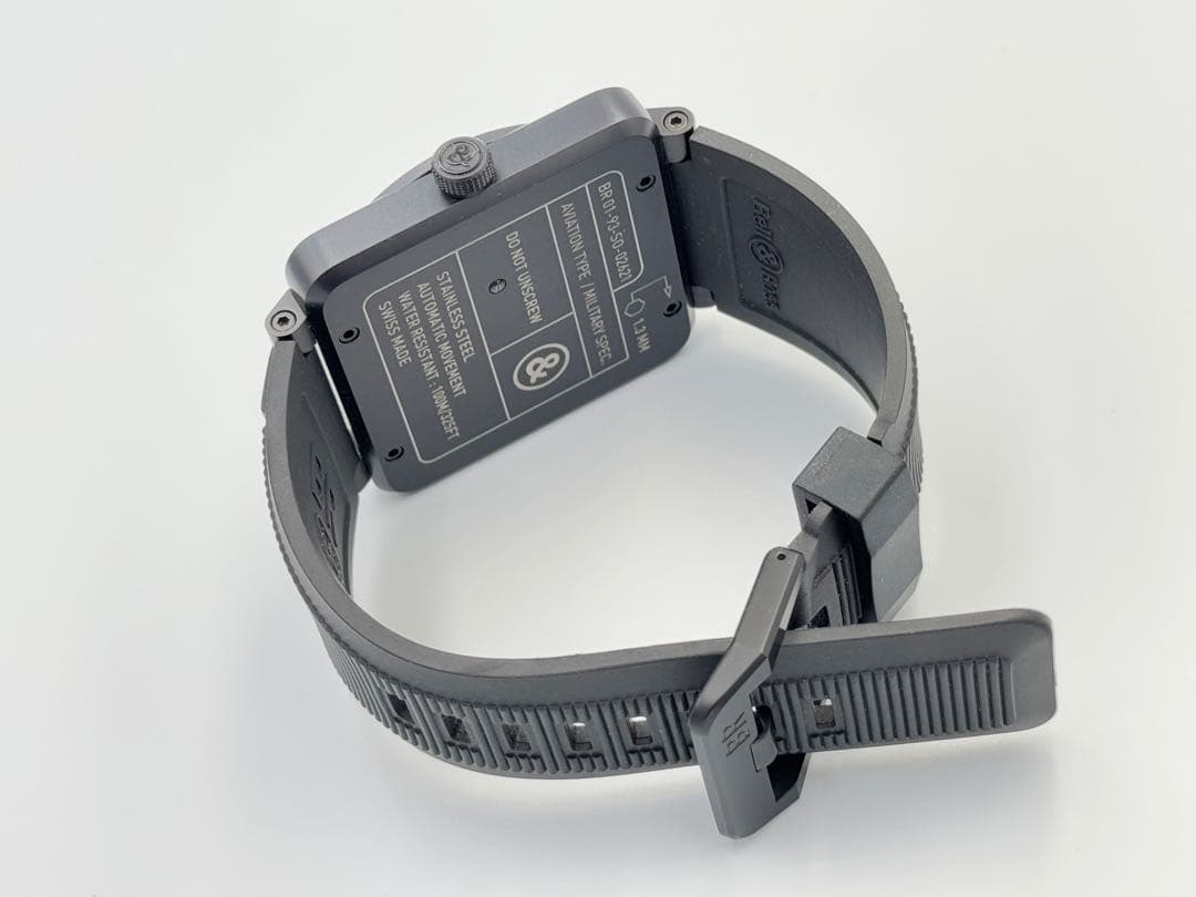 値下げ‼️超美品 ベル&ロス Bell & Ross BR01-93GMT