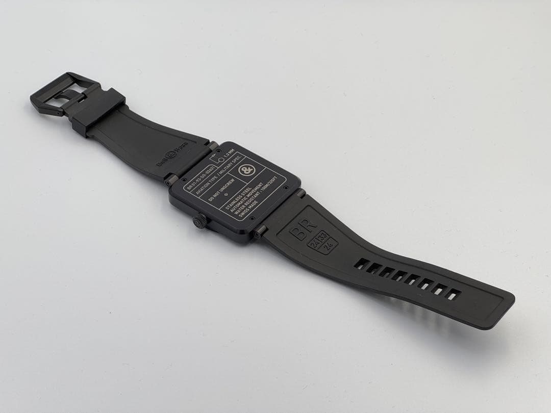 値下げ‼️超美品 ベル&ロス Bell & Ross BR01-93GMT