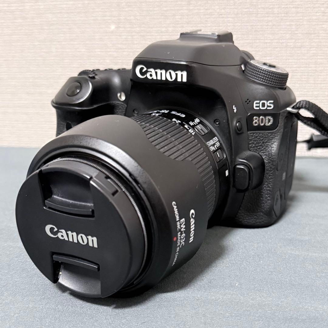 Canon EOS 80D EF-S 18-55mm IS STM レンズキット