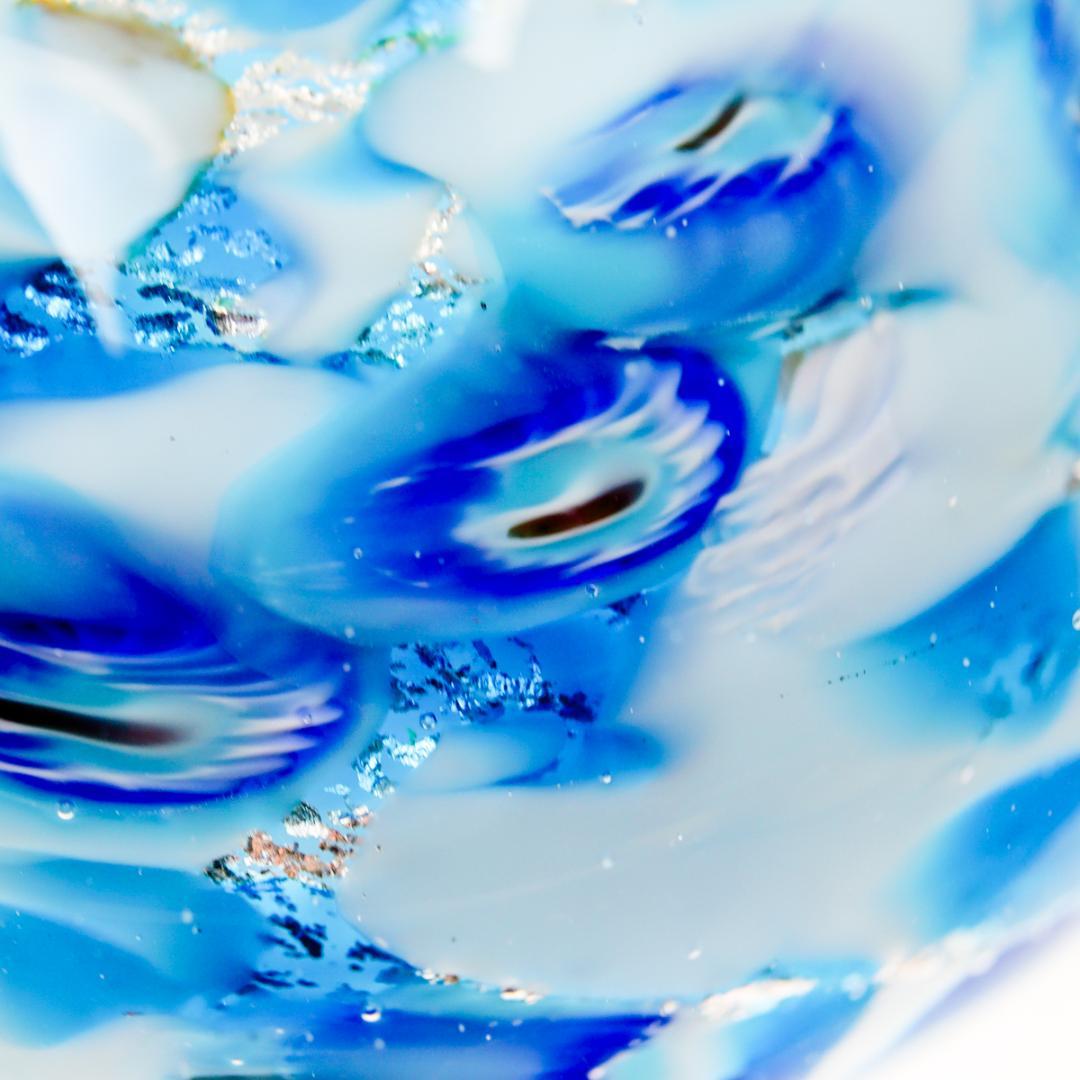 Murano Glass ミルフィオリ ペーパーウエイト 硝子細工