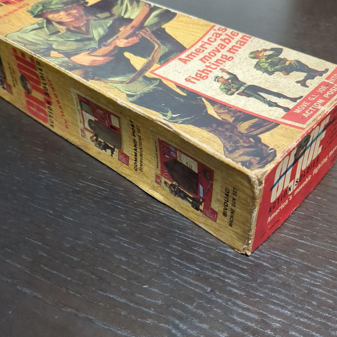 60年代　GIJOE　GIジョー　箱付き　M51フィールドコート　火炎放射器など