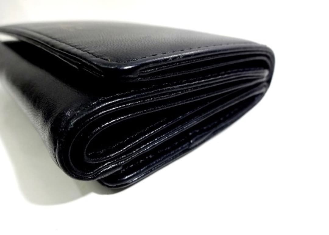 新品！本物アニエスベー Agnes b. レザー コンパクト 三つ折り 財布