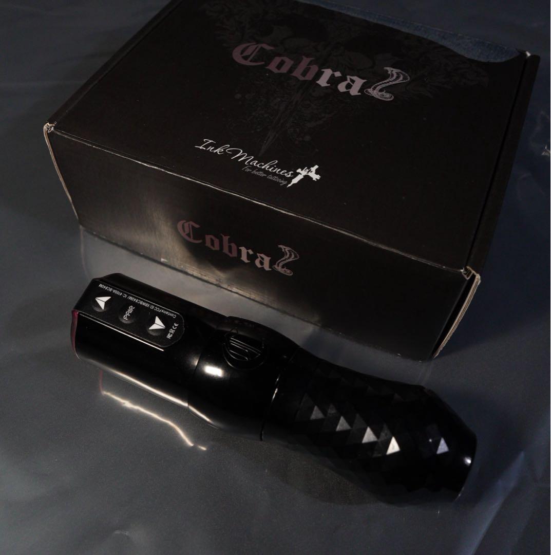 [美品] inkmachines Cobra タトゥーマシン(37㍉ grip)