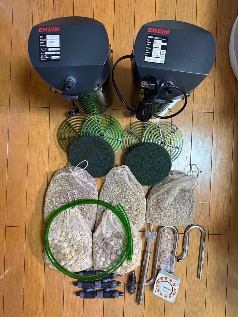 【中古品】エーハイム 2215 50Hz/60Hz+ サブフィルター 2215