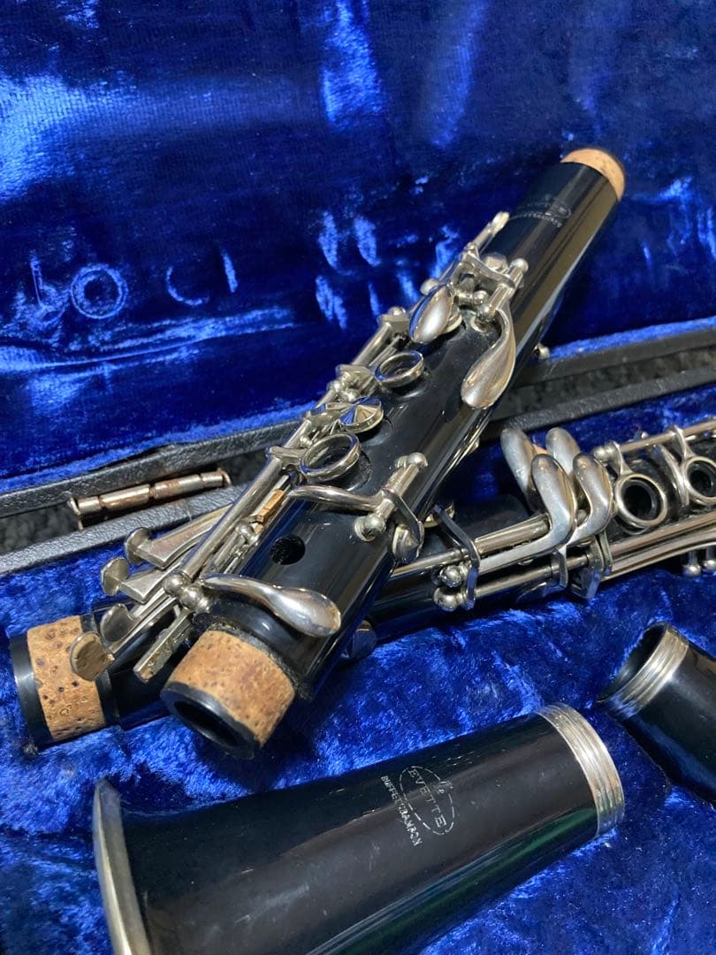 クラリネット本体 木製 ブラック EVETTE BUFFET CRAMPON