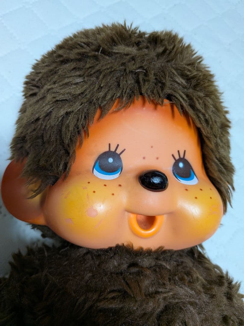 初代双子のモンチッチLサイズ2体 約45㌢ 青い目 昭和レトロ