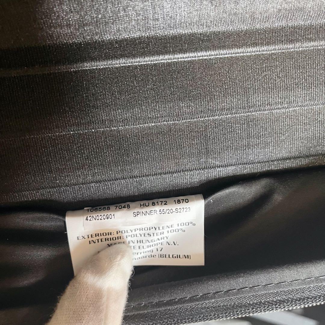 美品　超希少　サムソナイト メルセデス ベンツ ライトボックス 38L スピナー